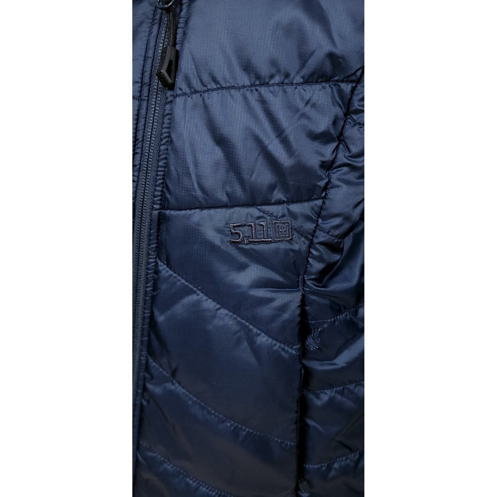5.11 Tactical Jacket Peninsula Insulator Full Zip Primaloft Blue Womens Small - Picture 3 of 10